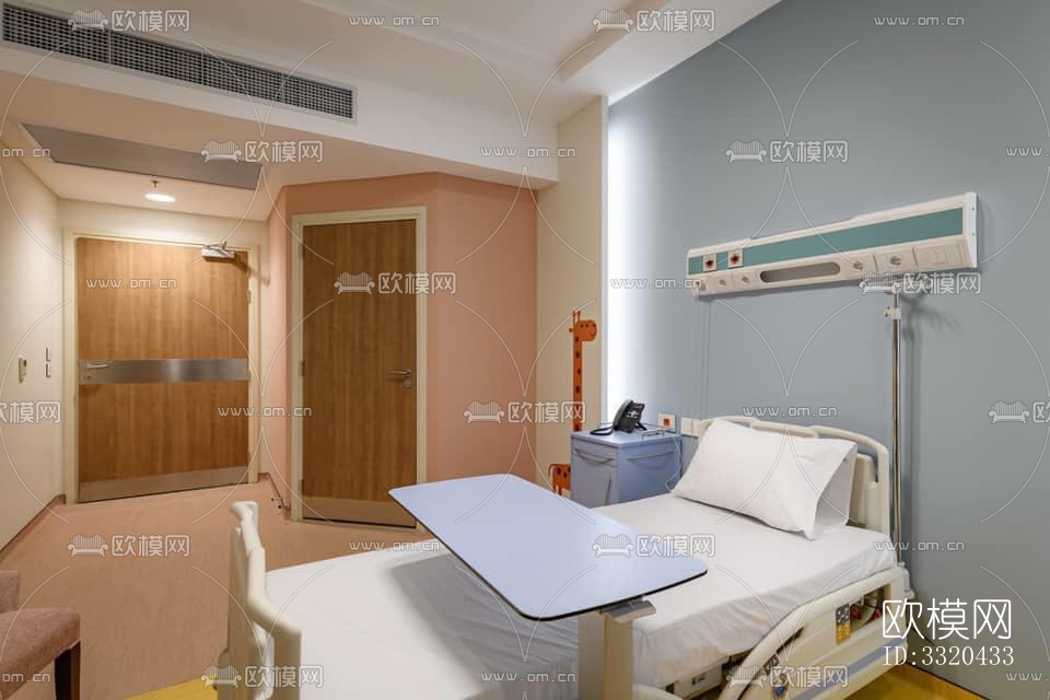 现代医院效果图下载（渲染图10）