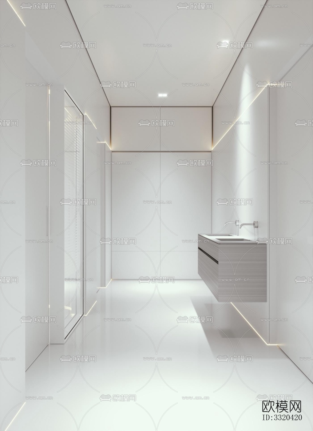 现代医院效果图下载（渲染图5）