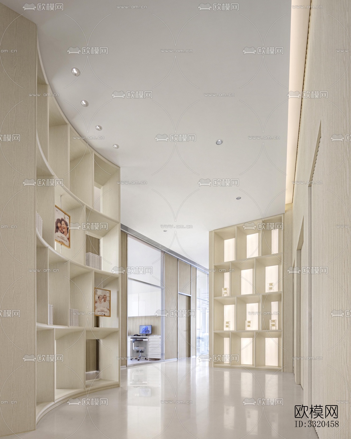 现代医院效果图下载（渲染图1）