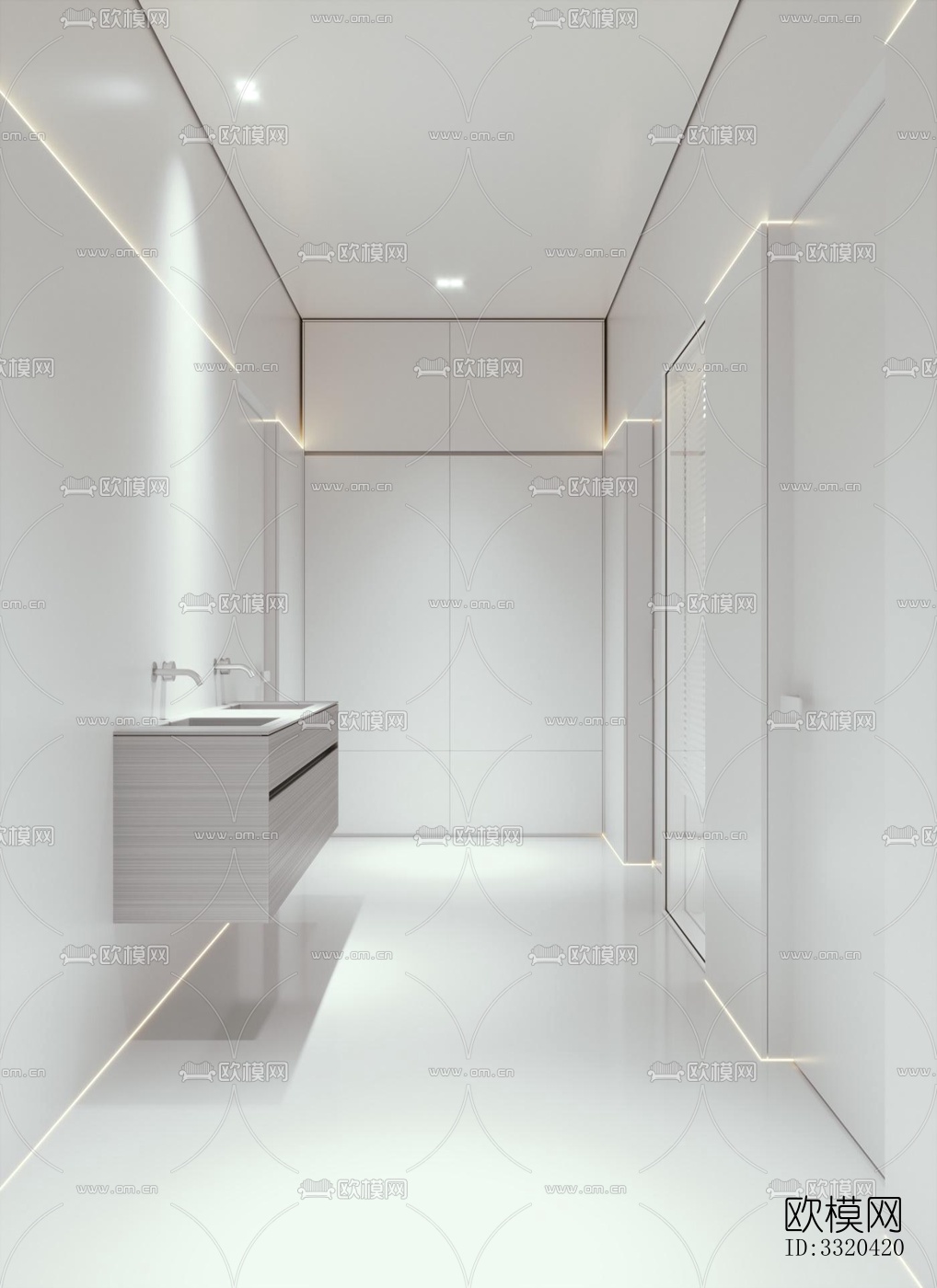 现代医院效果图下载（渲染图4）