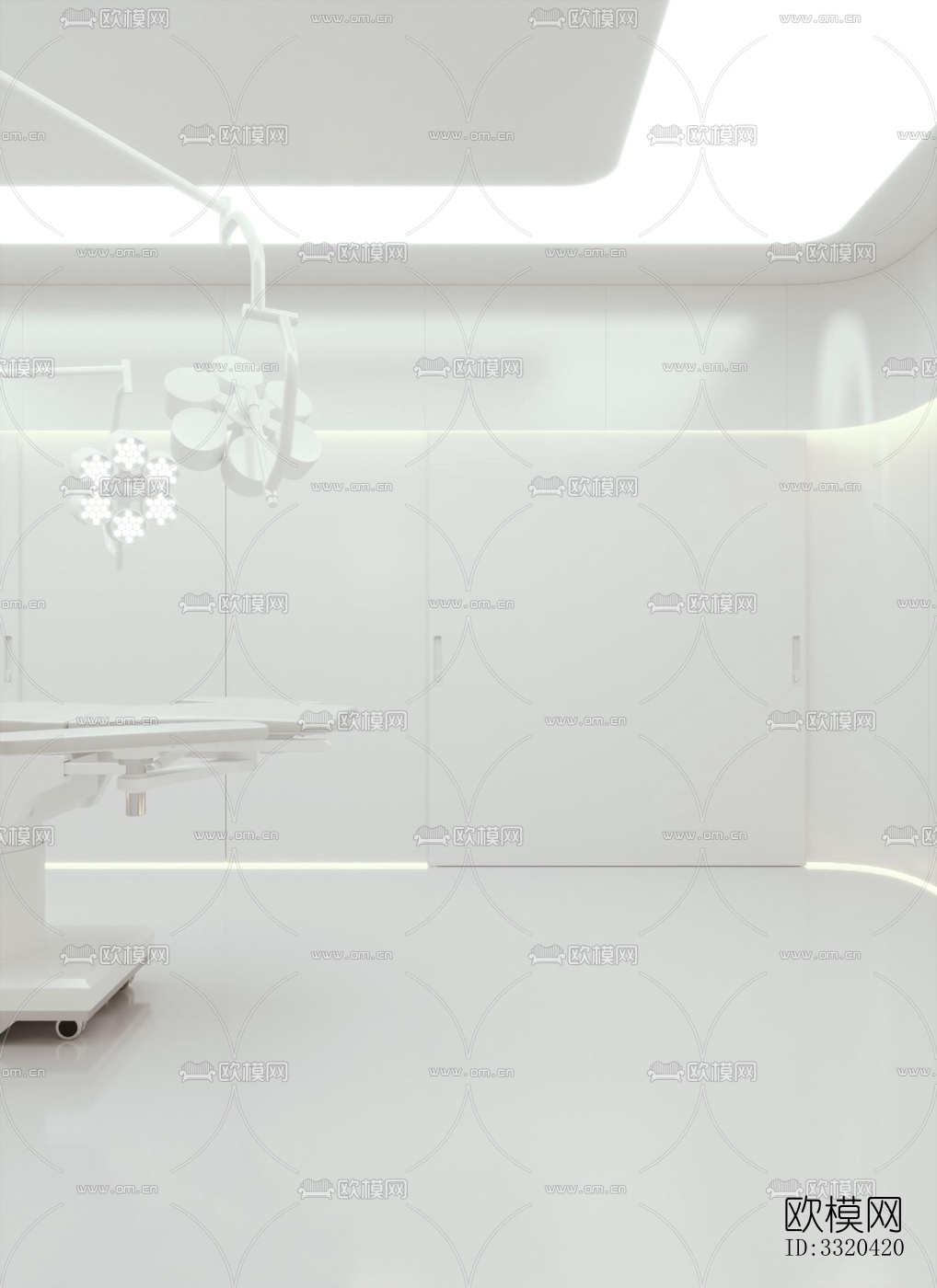 现代医院效果图下载（渲染图3）