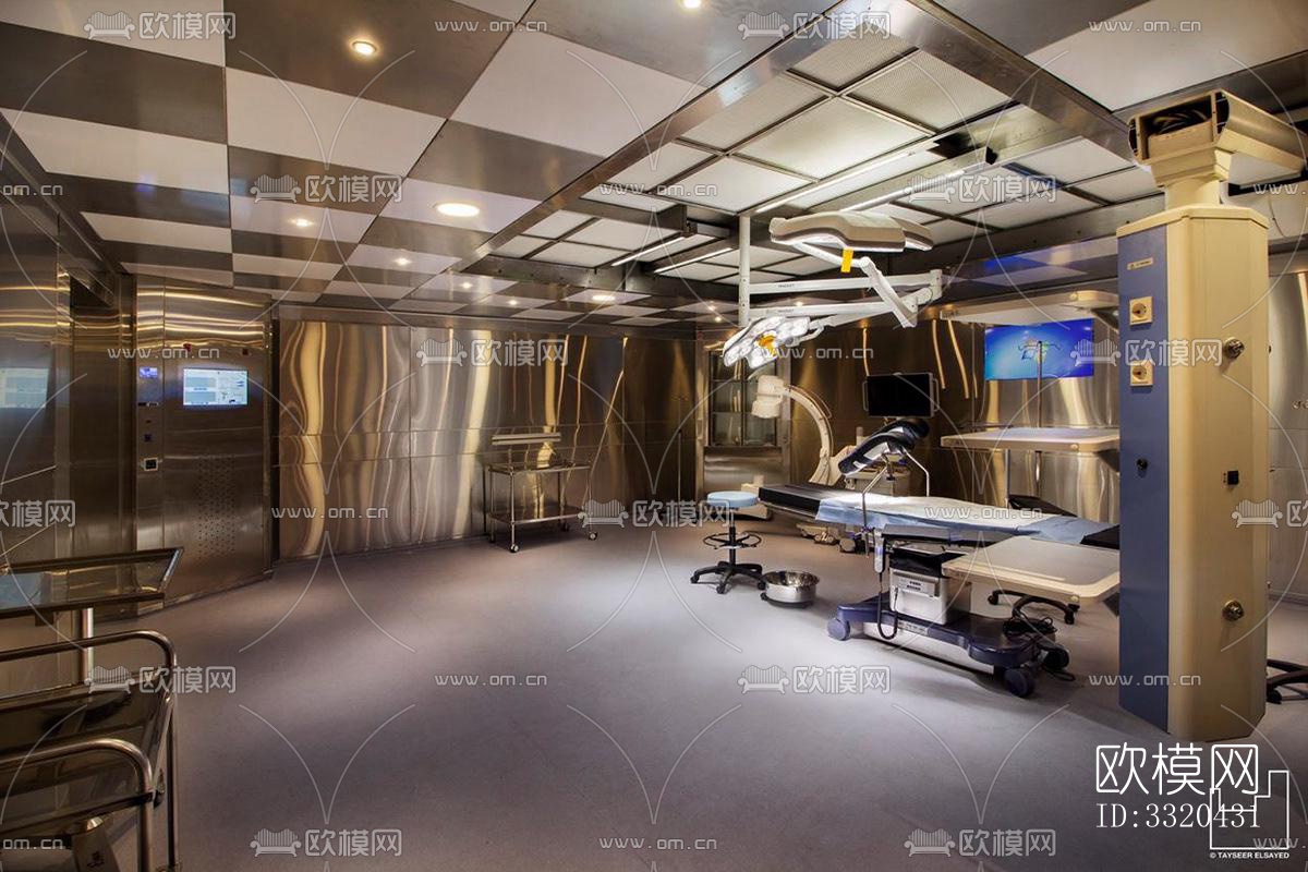 现代医院效果图下载（渲染图5）