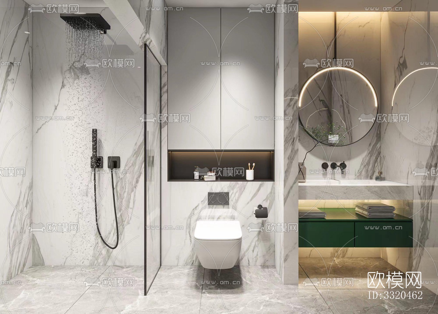 现代医院效果图下载（渲染图7）