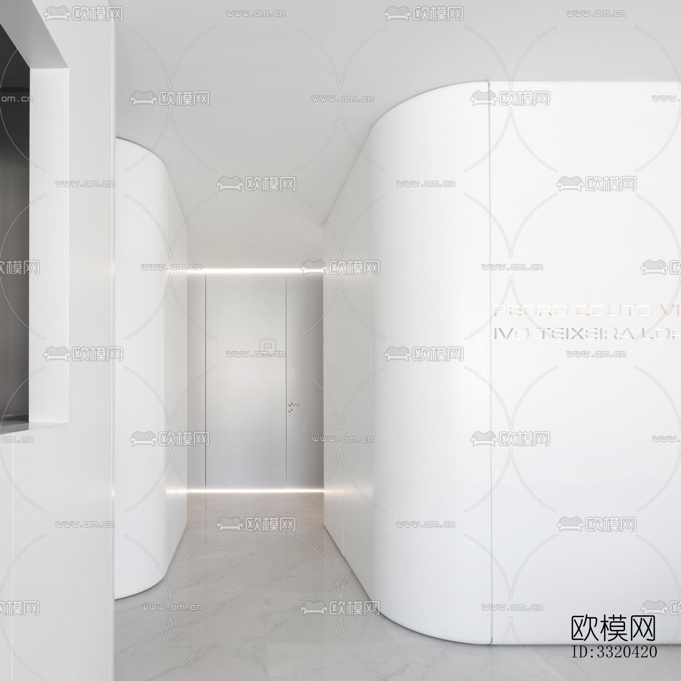 现代医院效果图下载（渲染图1）