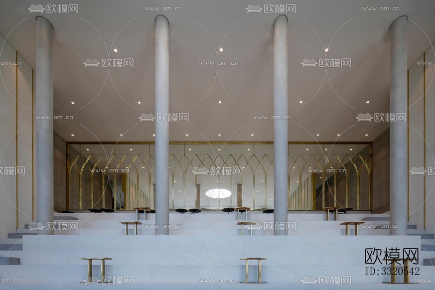 現(xiàn)代咖啡奶茶效果圖下載(渲染圖1)