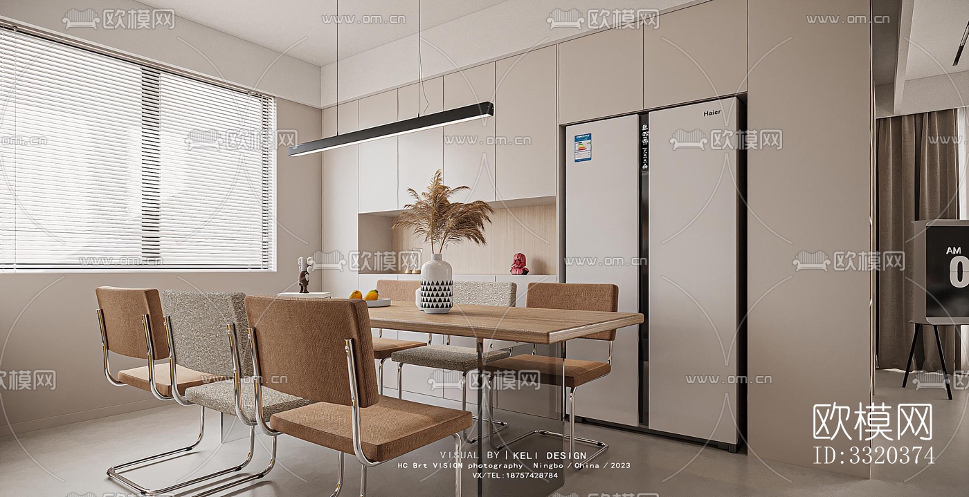 现代客厅效果图下载（渲染图6）