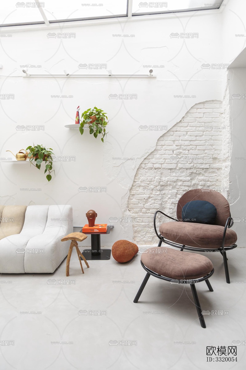 北欧展览展厅效果图下载（渲染图4）