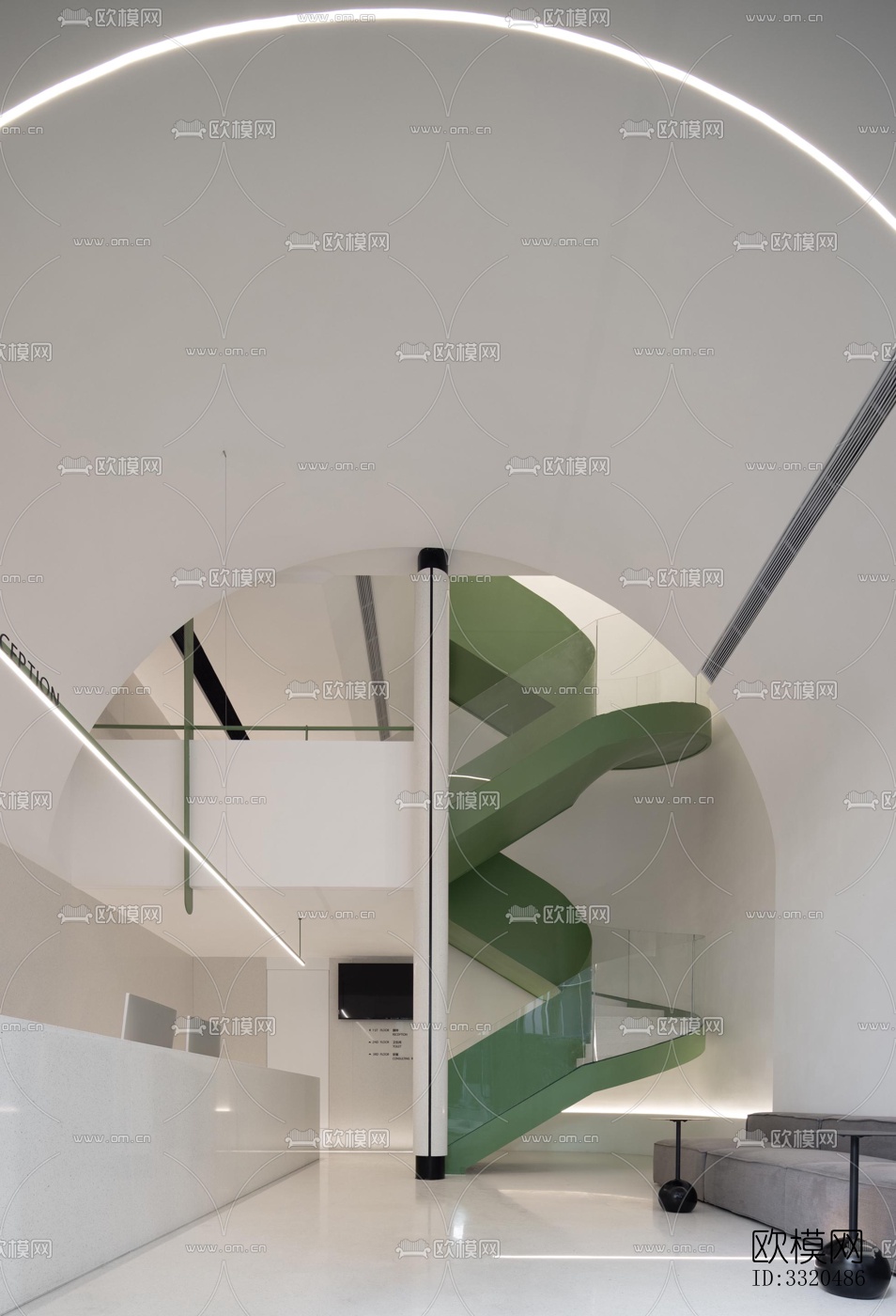 现代医院效果图下载（渲染图8）