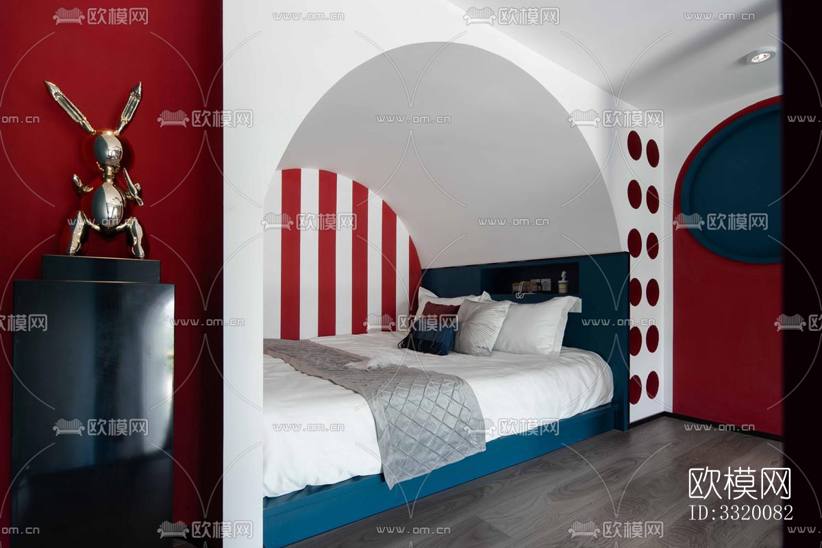 后现代复式效果图下载（渲染图6）