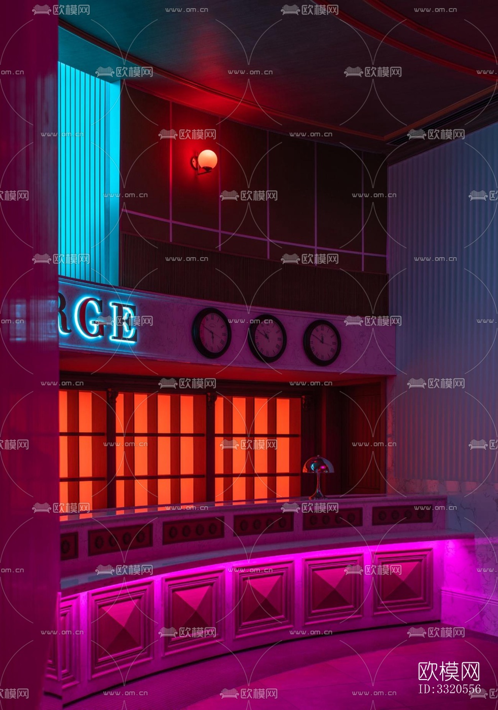 现代咖啡奶茶效果图下载（渲染图8）