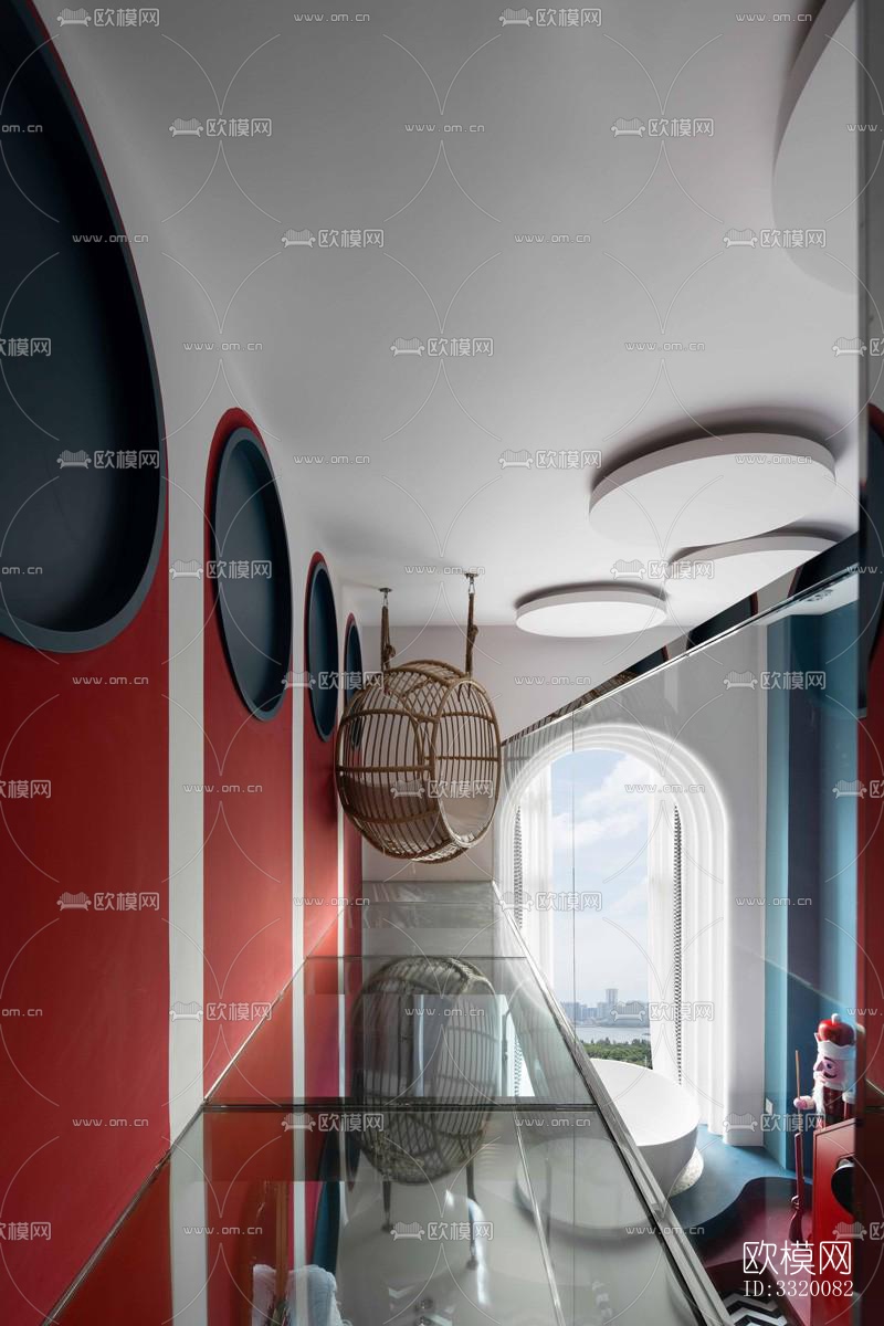 后现代复式效果图下载（渲染图7）