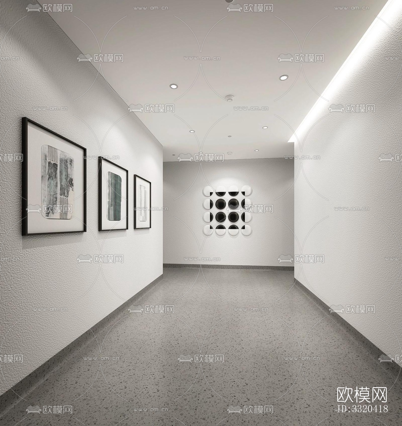 现代医院效果图下载（渲染图3）