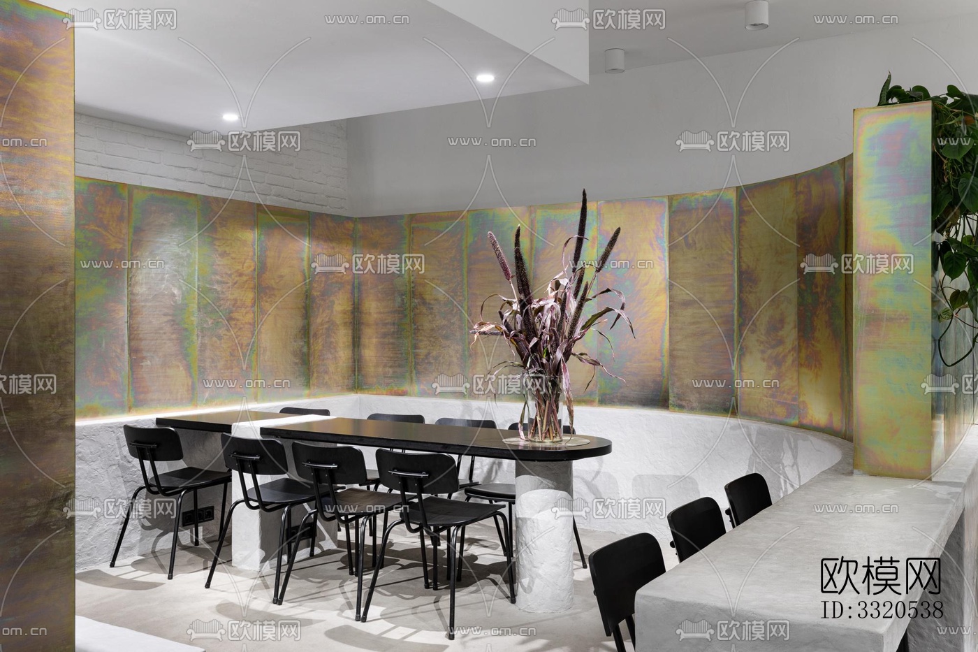 现代咖啡奶茶效果图下载（渲染图14）