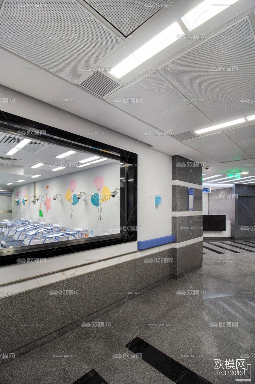 现代医院效果图下载（渲染图8）