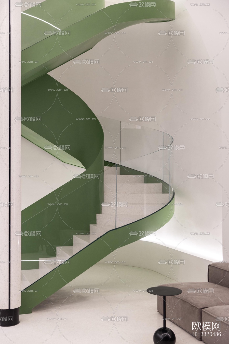 现代医院效果图下载（渲染图3）