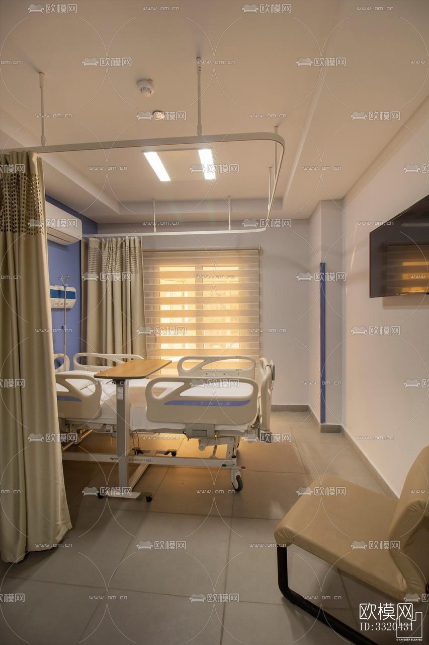 现代医院效果图下载（渲染图9）