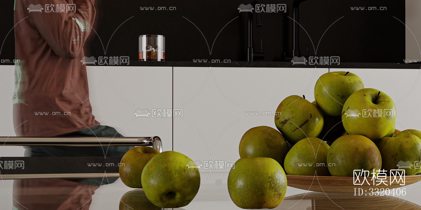 现代客厅效果图下载（渲染图6）