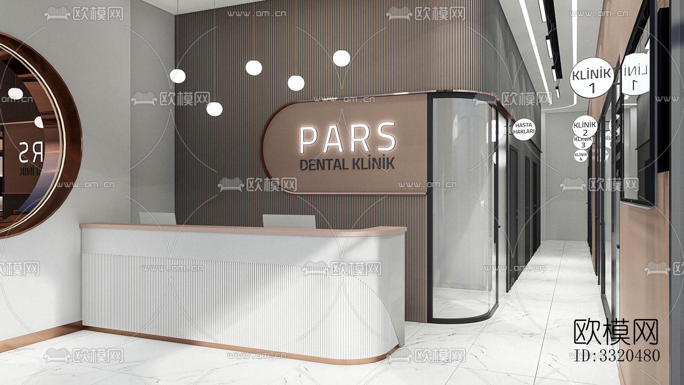 现代医院效果图下载（渲染图6）