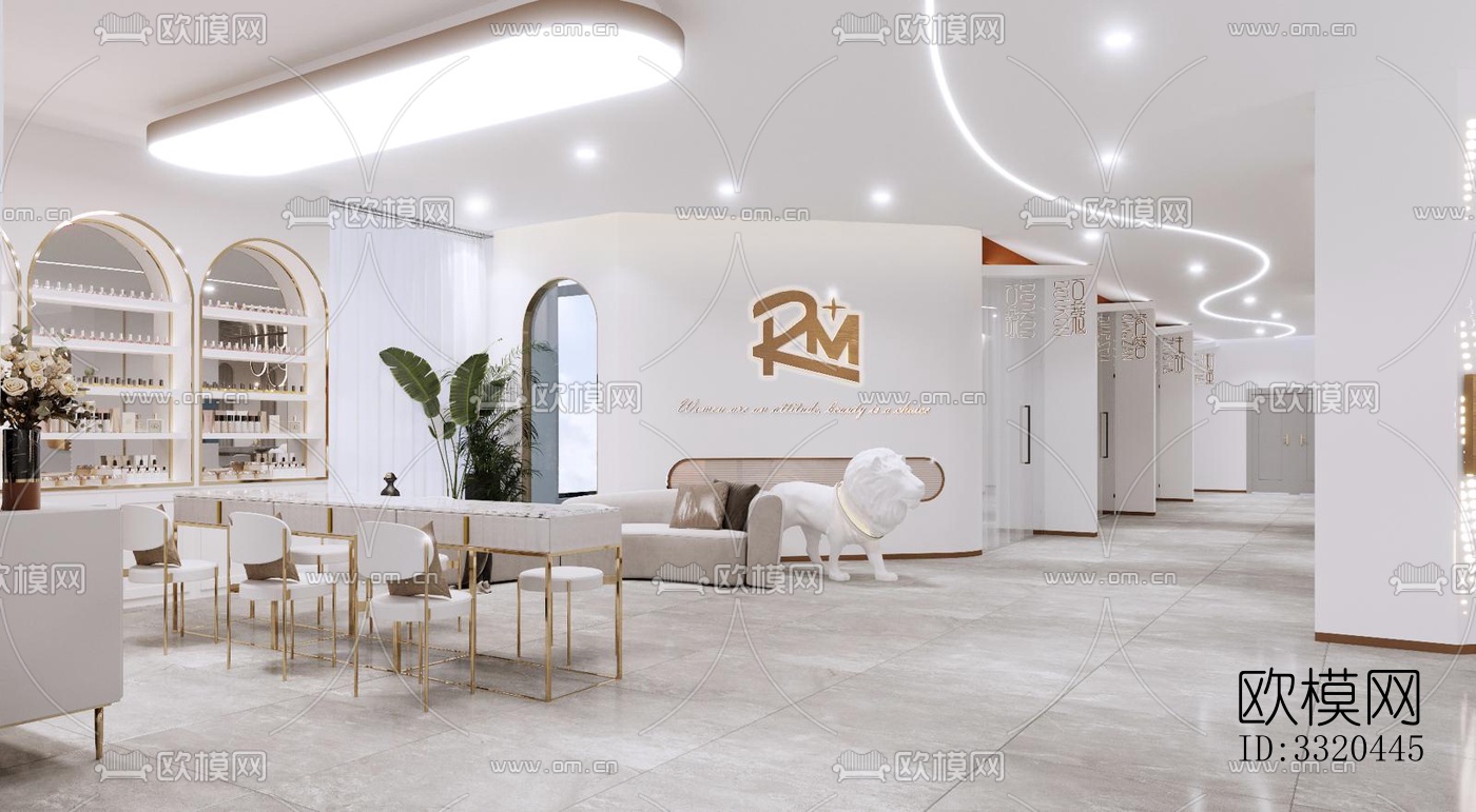 现代医院效果图下载（渲染图8）