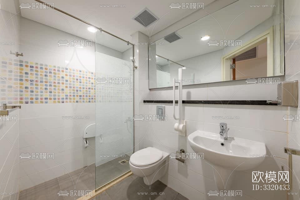 现代医院效果图下载（渲染图9）