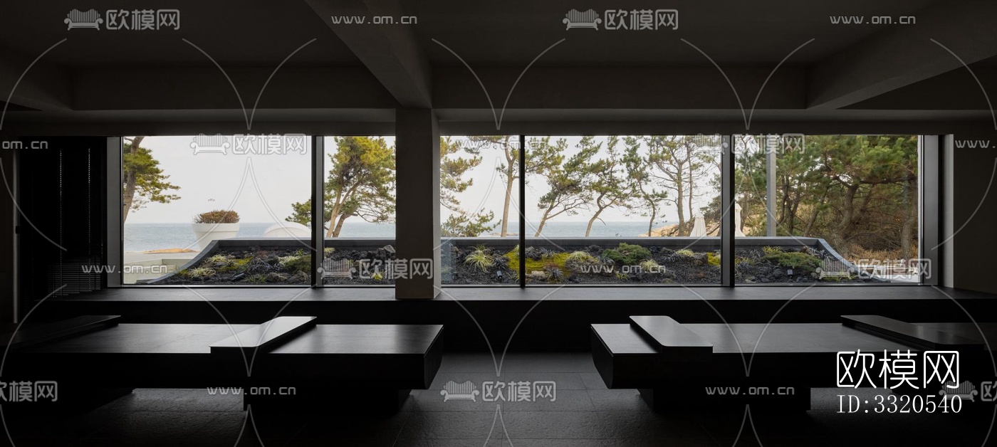 现代咖啡奶茶效果图下载（渲染图11）