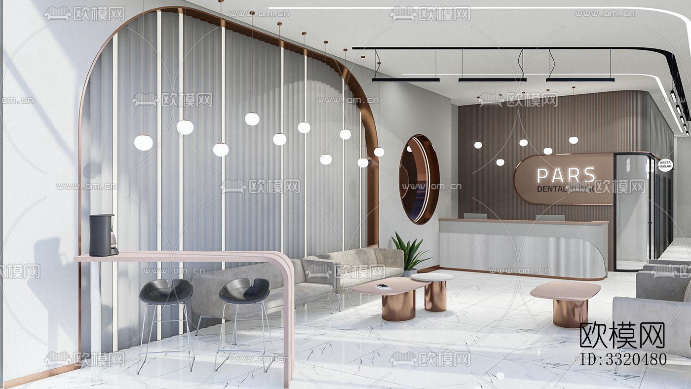 现代医院效果图下载（渲染图4）