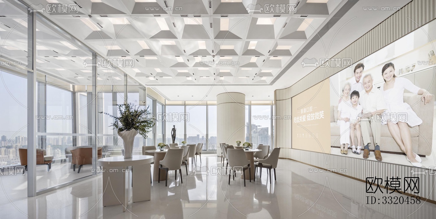 现代医院效果图下载（渲染图13）