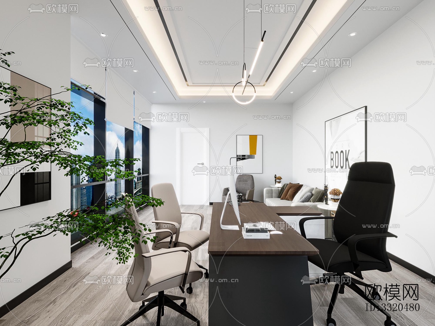 现代医院效果图下载（渲染图15）