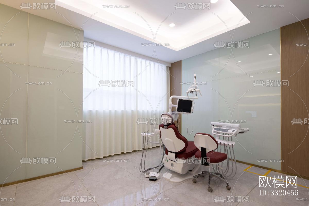 现代医院效果图下载（渲染图4）