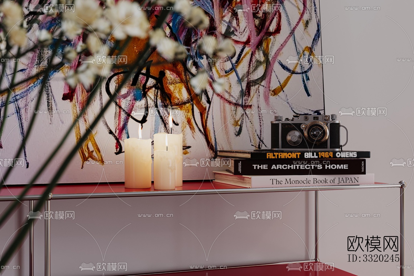 现代客厅效果图下载（渲染图7）