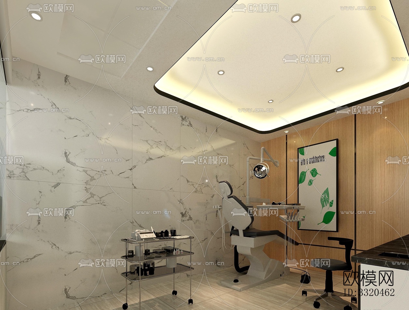 现代医院效果图下载（渲染图5）