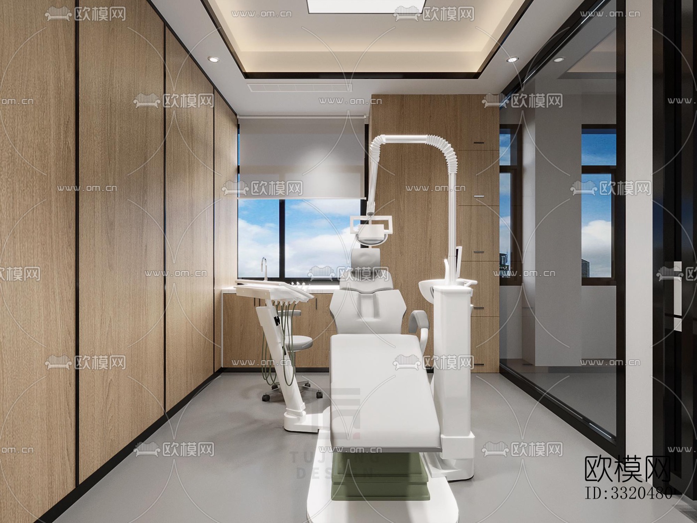 现代医院效果图下载（渲染图12）