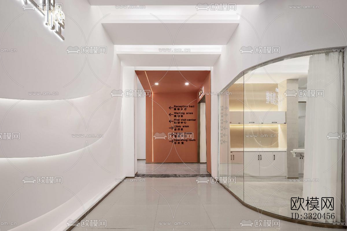 现代医院效果图下载（渲染图12）