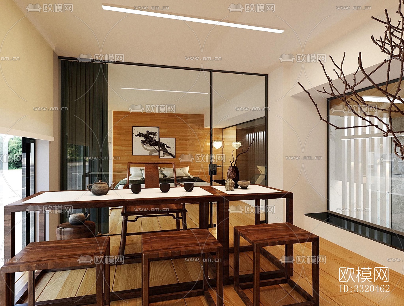 现代医院效果图下载（渲染图2）