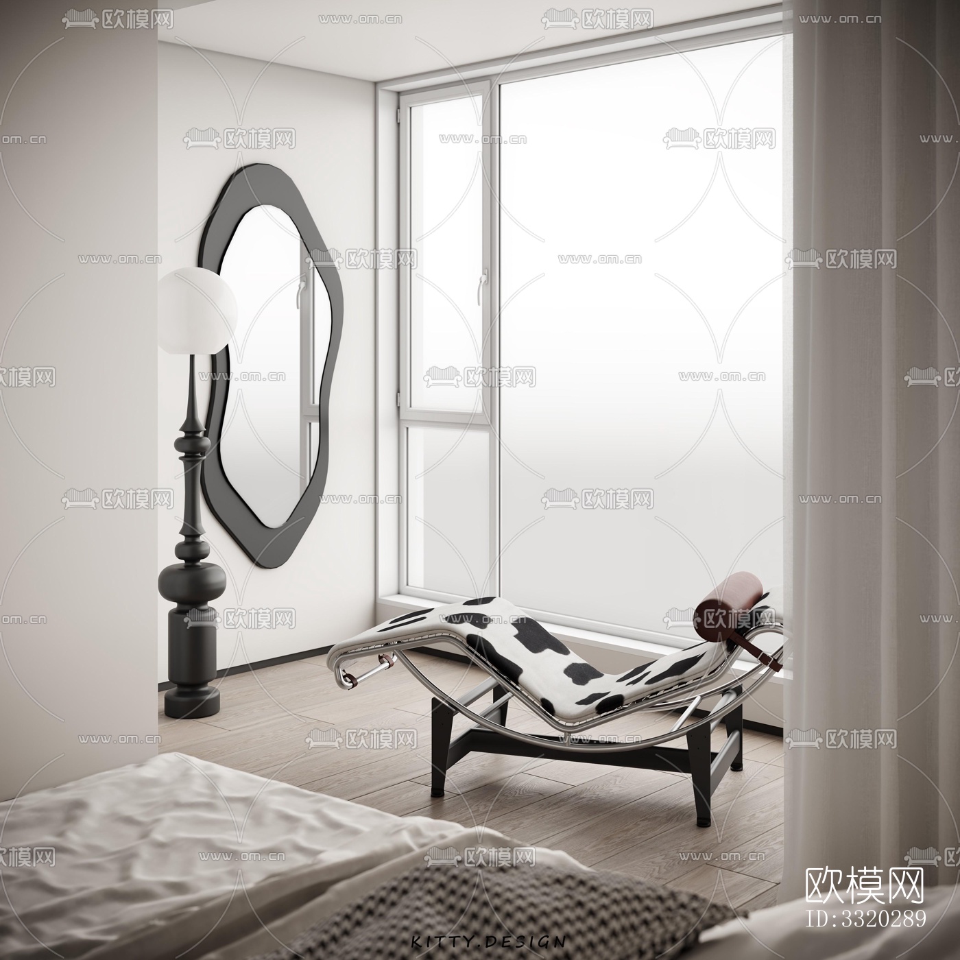 现代客厅效果图下载（渲染图1）