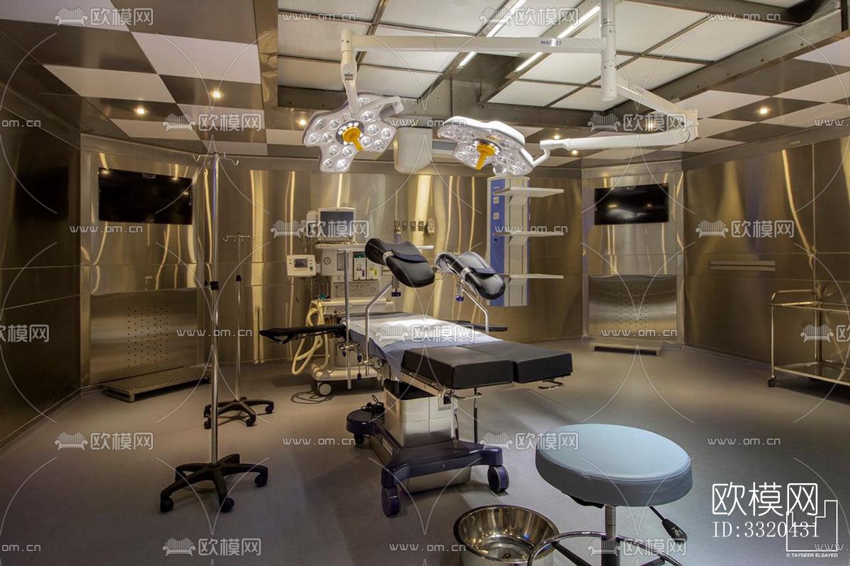 现代医院效果图下载（渲染图7）