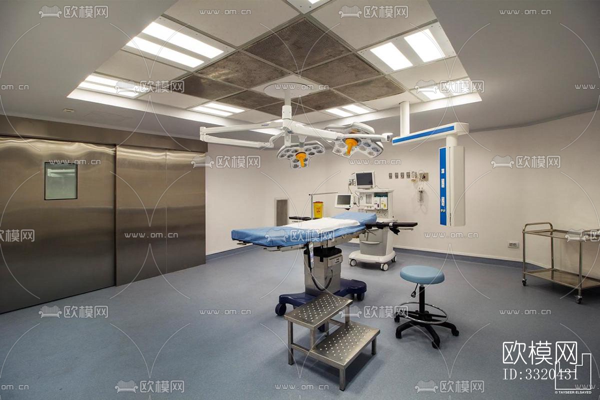 现代医院效果图下载（渲染图6）