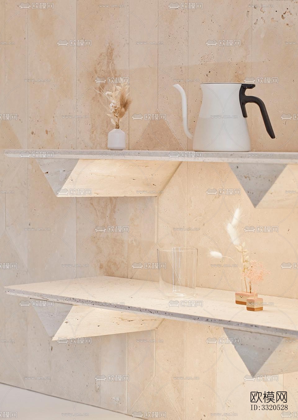 现代咖啡奶茶效果图下载（渲染图5）