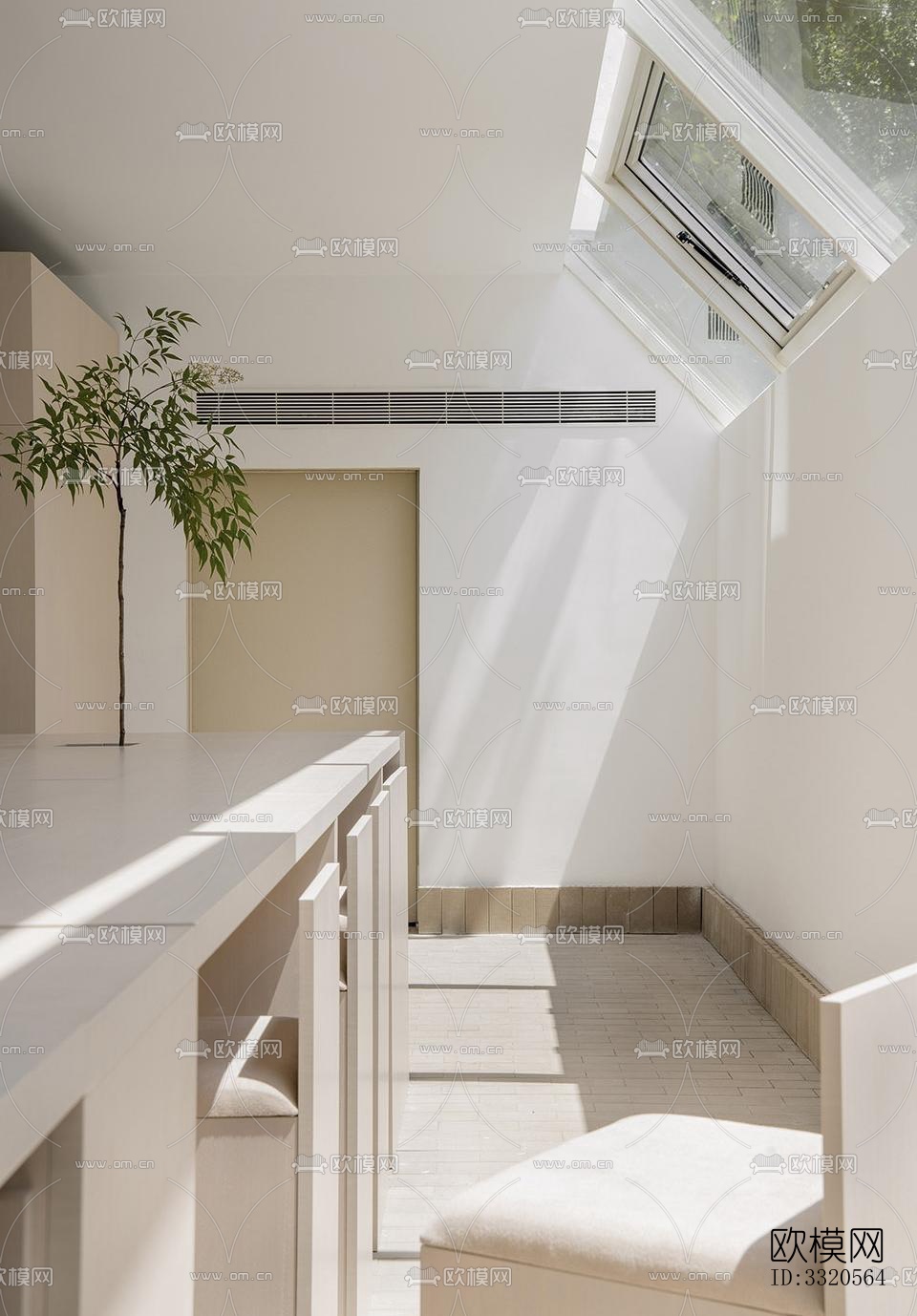 现代咖啡奶茶效果图下载（渲染图9）