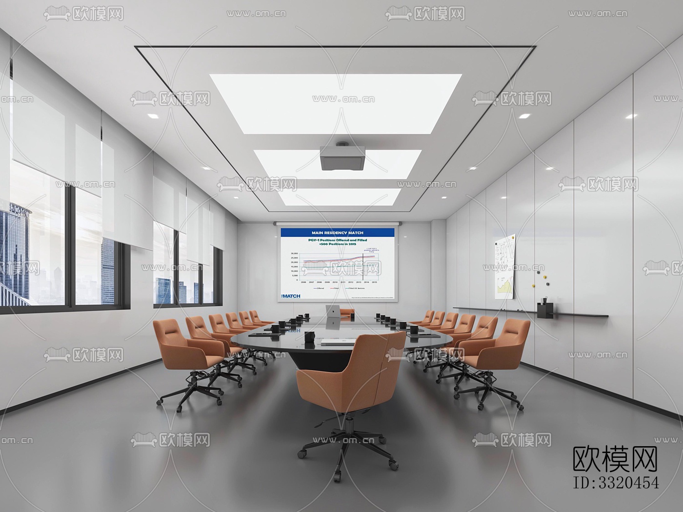 现代医院效果图下载（渲染图5）