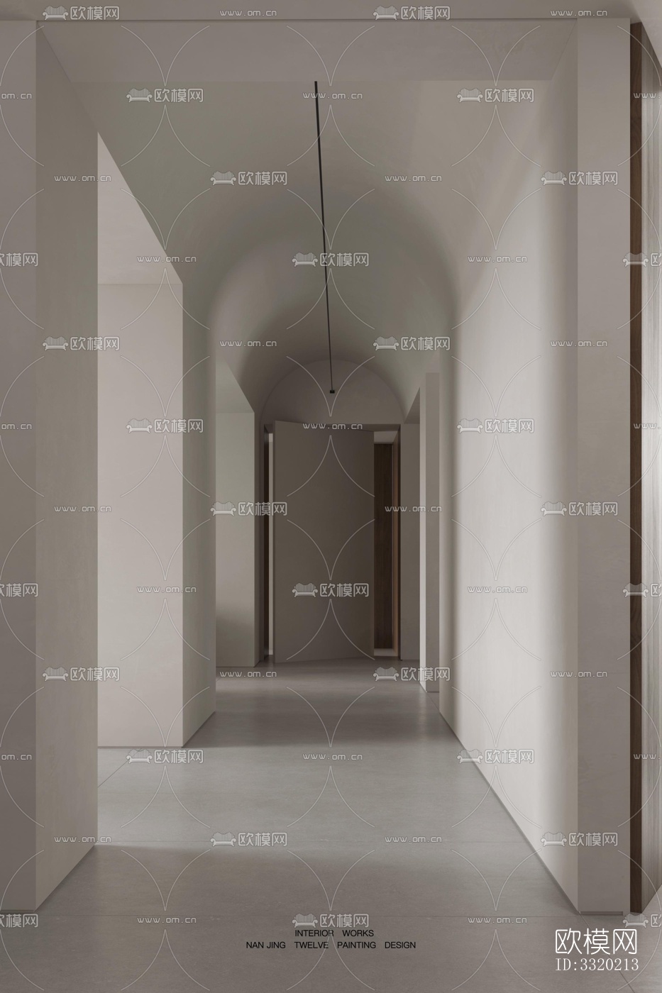 现代客厅效果图下载（渲染图6）