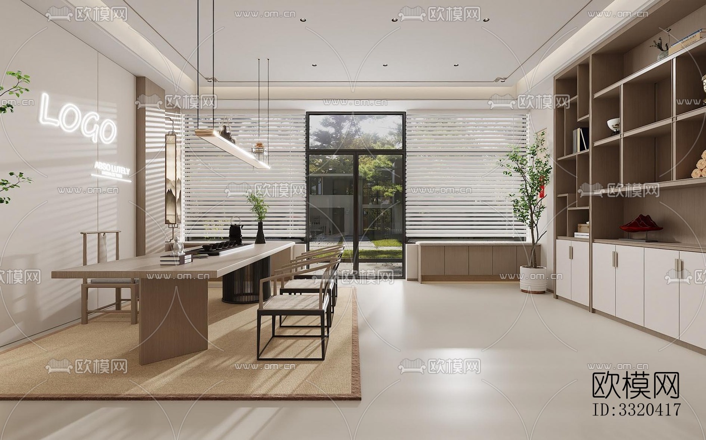 新中式医院效果图下载（渲染图2）