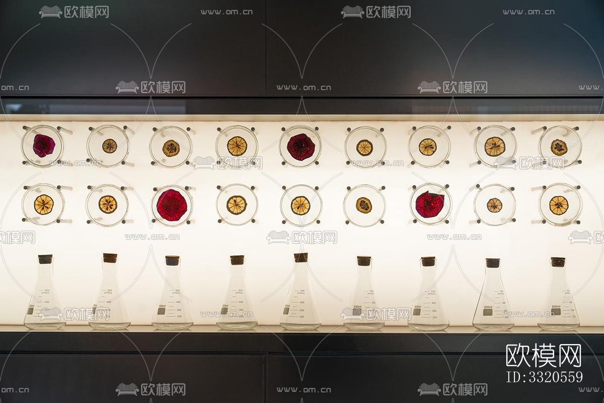 现代咖啡奶茶效果图下载（渲染图3）