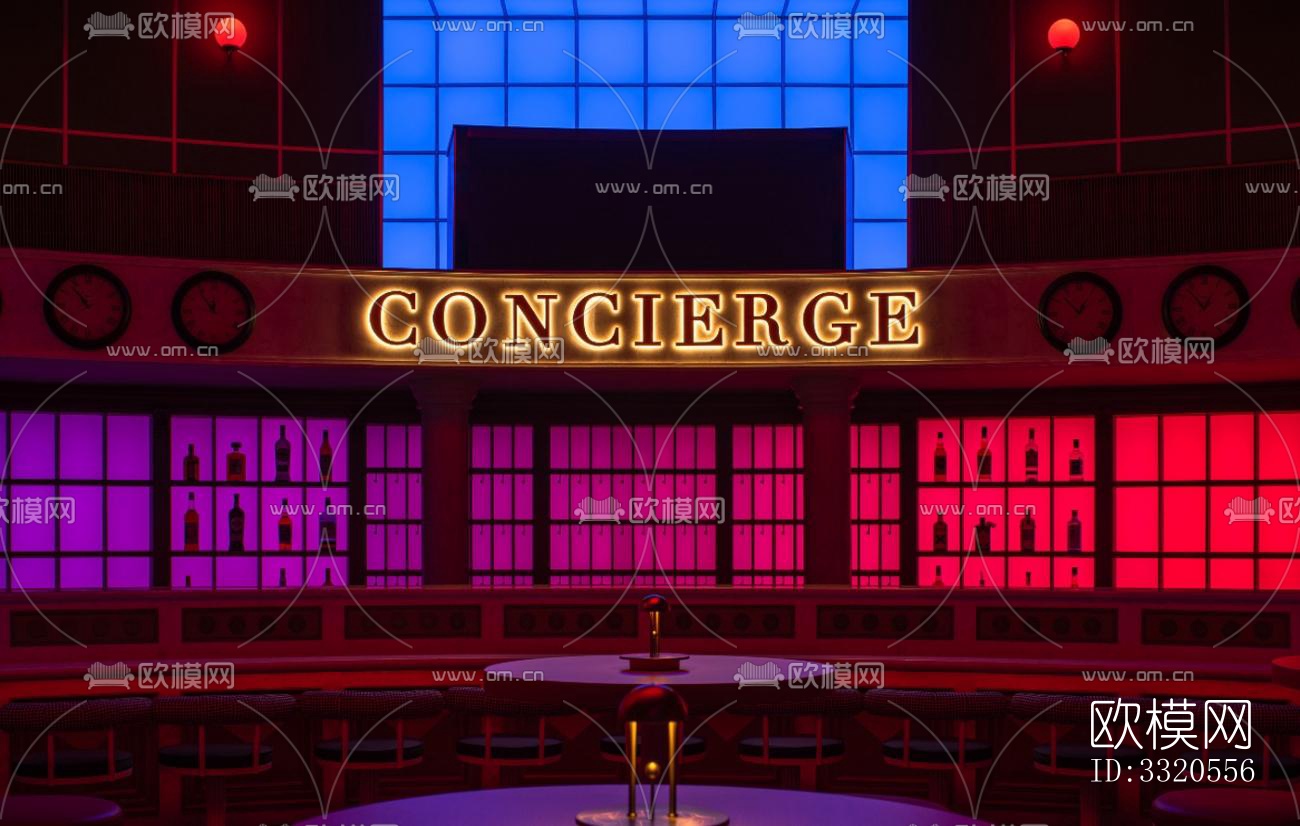 现代咖啡奶茶效果图下载（渲染图10）