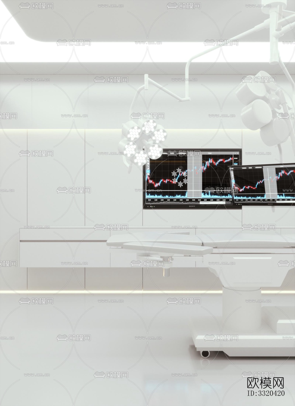 现代医院效果图下载（渲染图7）