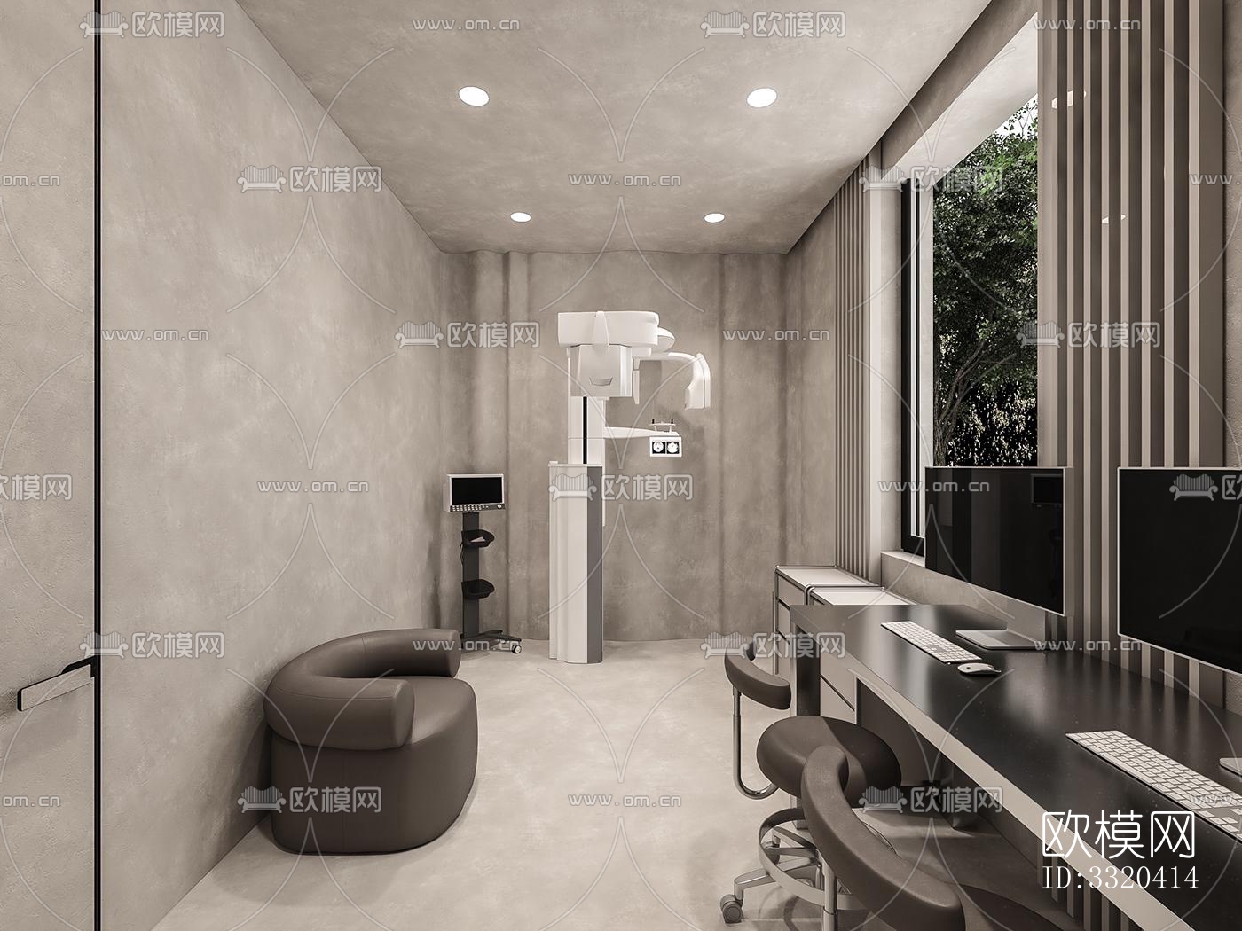 工业风医院效果图下载（渲染图8）