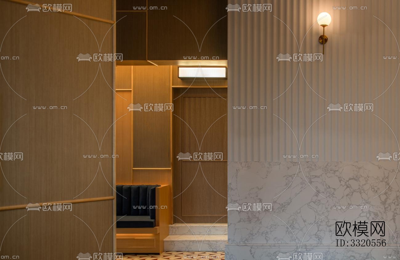 现代咖啡奶茶效果图下载（渲染图15）