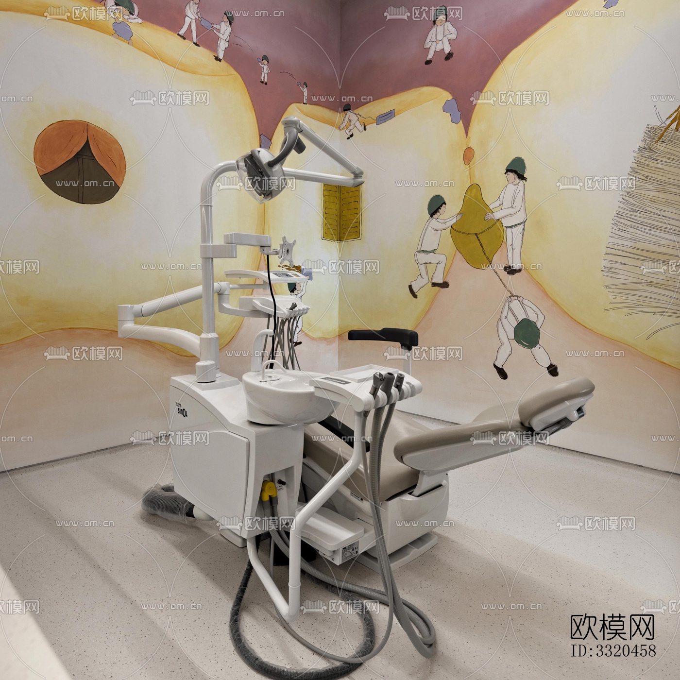 现代医院效果图下载（渲染图7）