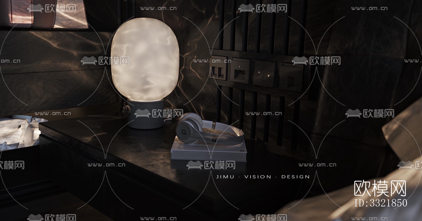 现代客厅效果图下载（渲染图4）