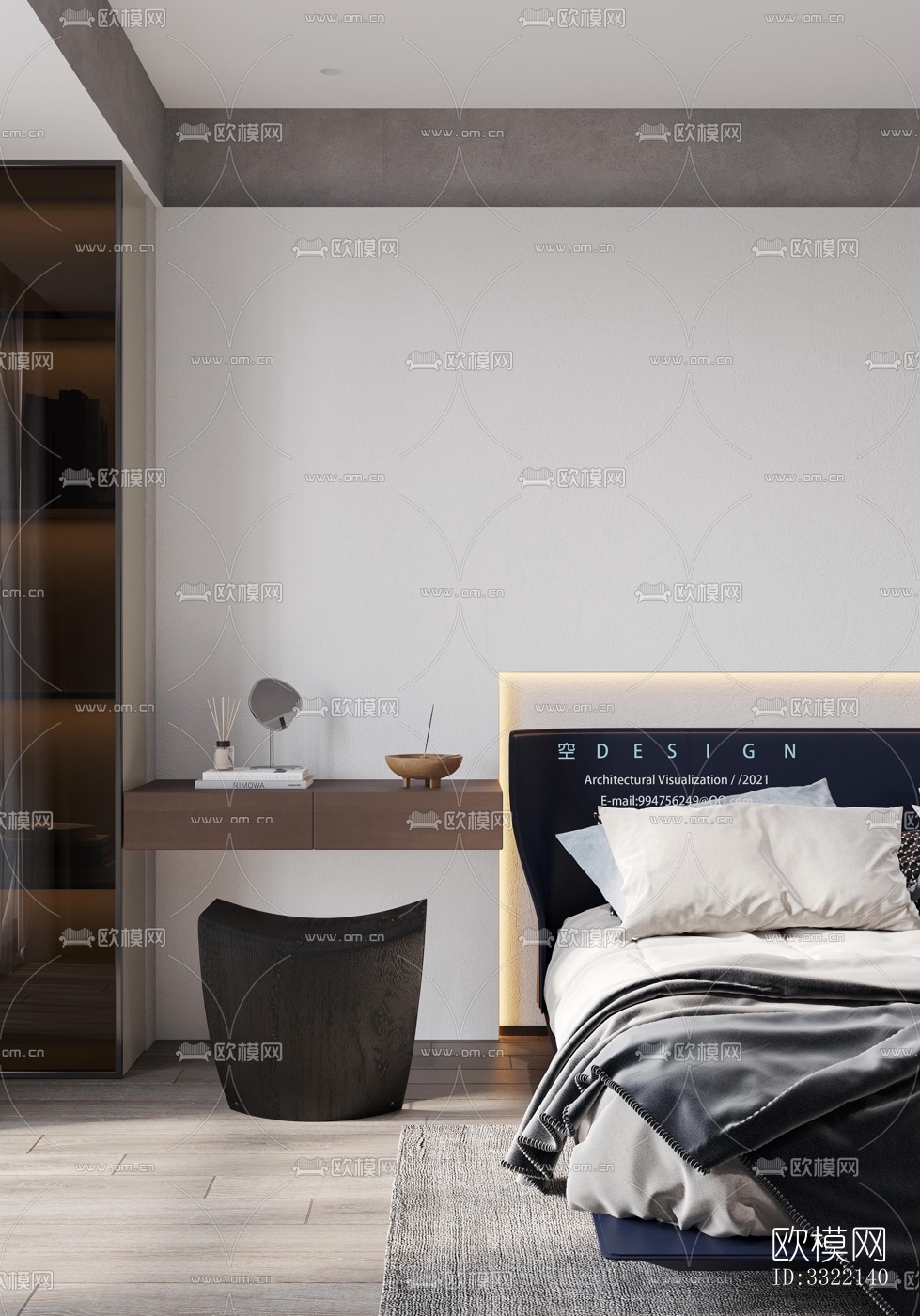 现代客厅效果图下载（渲染图6）